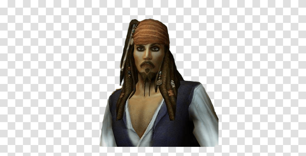 Jack Sparrow Pirates Online Look Like Jack Sparrow Pirates Online, Person, Human, Art, Figurine Transparent Png