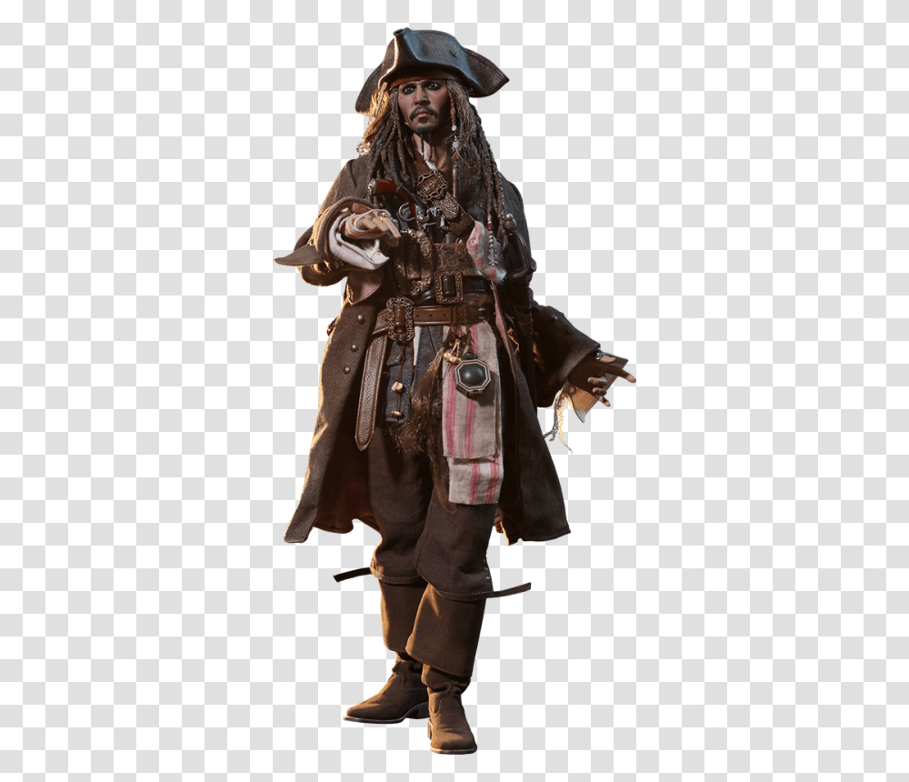 Jack Sparrow Sixth Scale Figure Images Jack Sparrow Cosplay, Person, Human, Hat Transparent Png