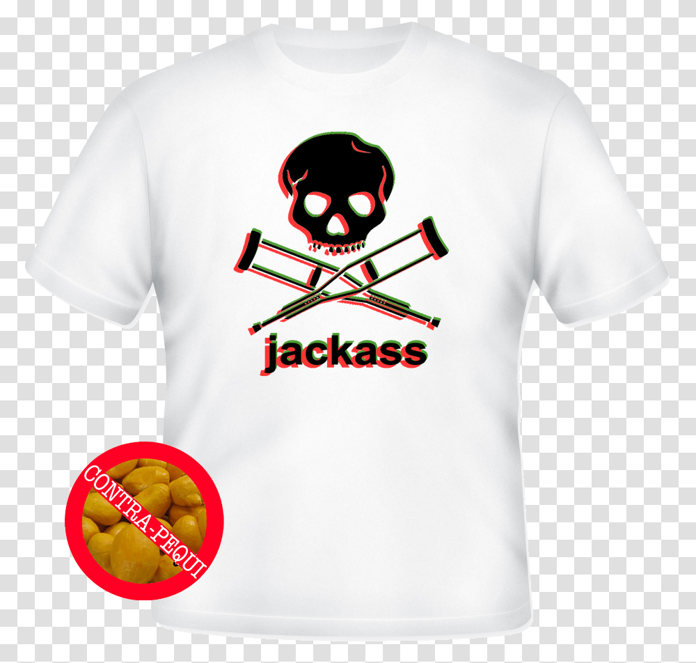 Jackass Logo Unisex, Clothing, Apparel, T-Shirt, Tennis Ball Transparent Png