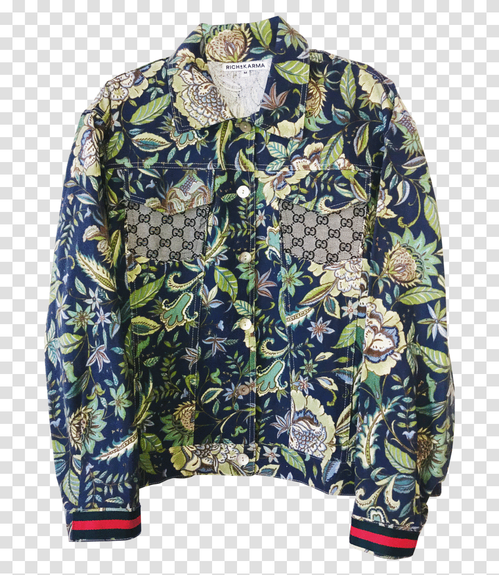 Jacket Gucci Jacket, Pattern, Coat, Paisley Transparent Png