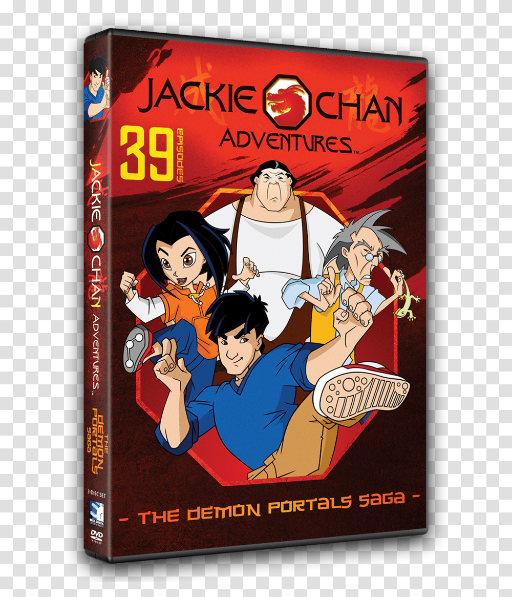 Jackie Chan Adventures Dvd, Poster, Advertisement, Book, Comics Transparent Png