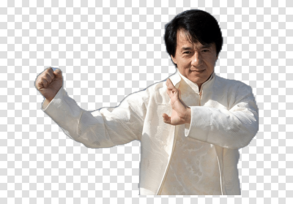 Jackie Chan Clipart Richest Celebrity Of The China, Person, Shirt, Tai Chi Transparent Png