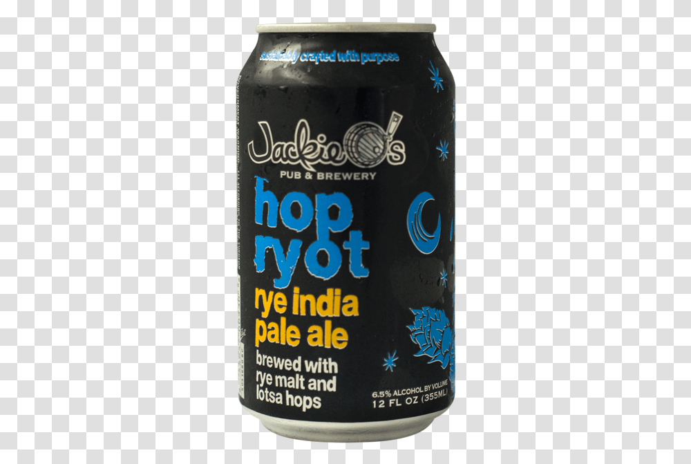 Jackieos Hop Ryot Caffeinated Drink, Alcohol, Beverage, Bottle, Beer Transparent Png