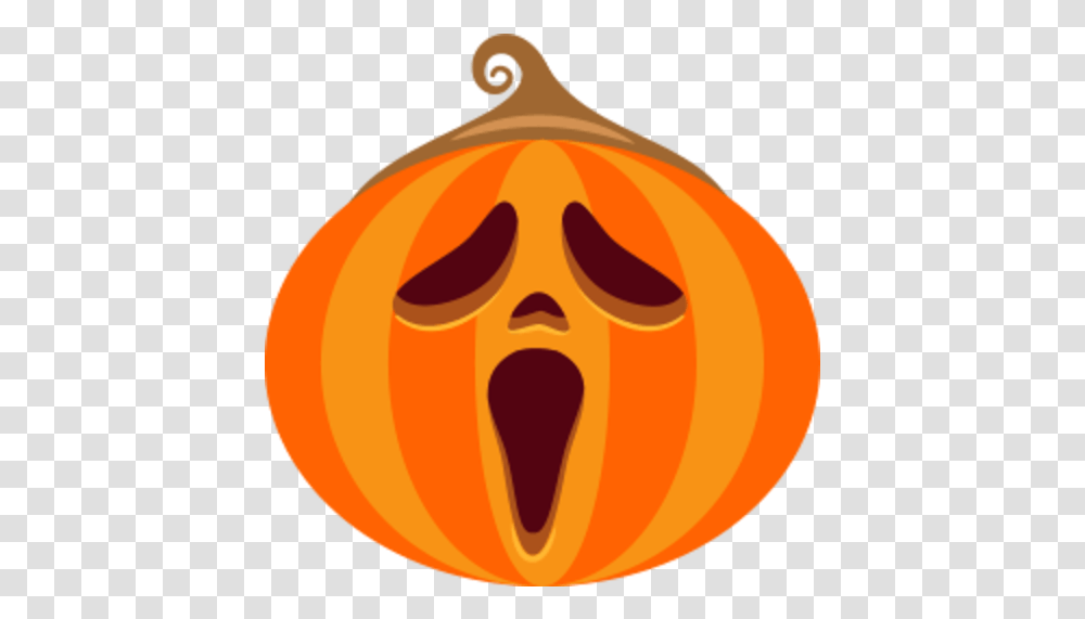 Jacko Lantern Ghostface Halloween Winter Squash Food For Ghost Face On Pumpkin, Plant, Produce, Vegetable, Fruit Transparent Png