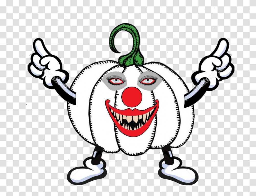 Jacko The Pumpkin Clown Oil Drop Cartoon, Performer, Plant, Food, Doodle Transparent Png