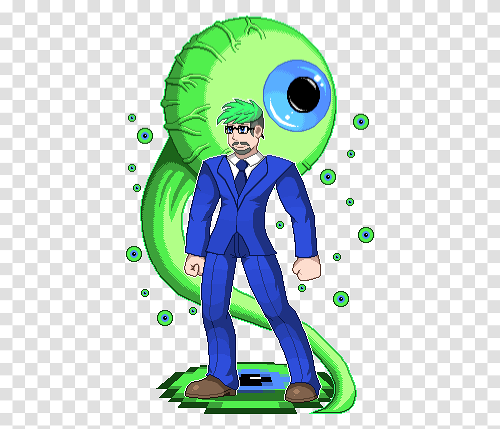 Jacksepticeye By Scepterdpinoy Jacksepticeye Cartoon, Person, Human, Graphics, Suit Transparent Png