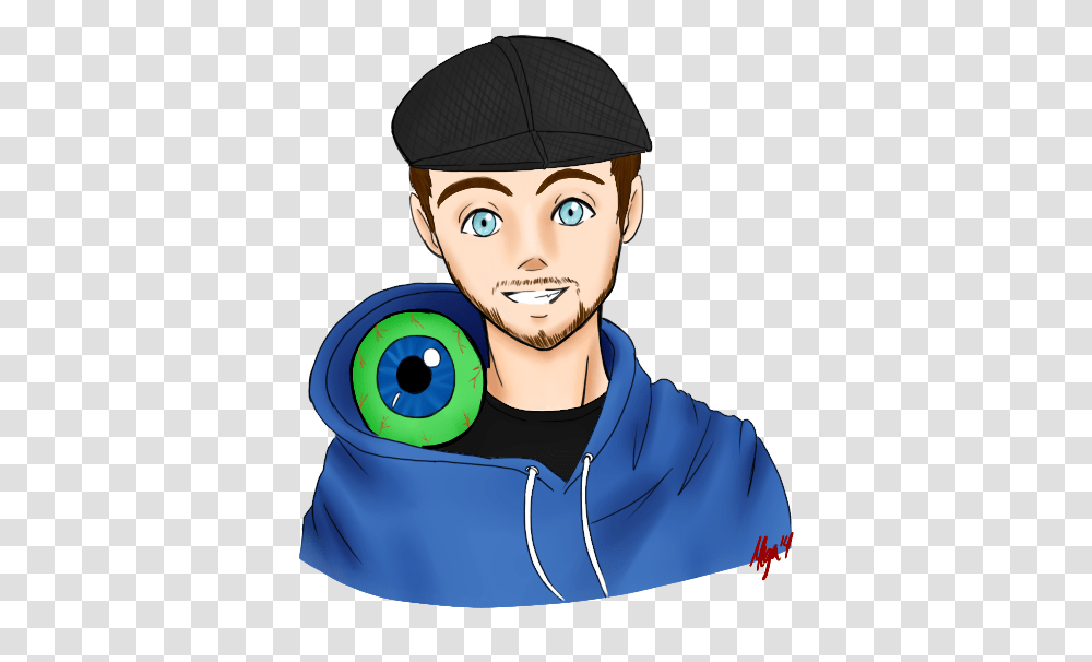 Jacksepticeye Fanart, Person, Face, People Transparent Png
