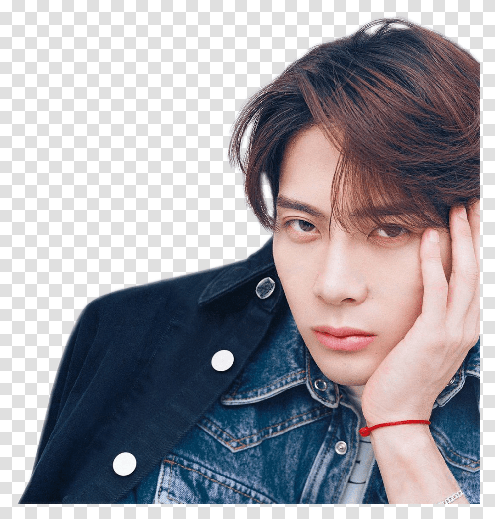 Jackson Wang Got7, Face, Person, Pants, Clothing Transparent Png