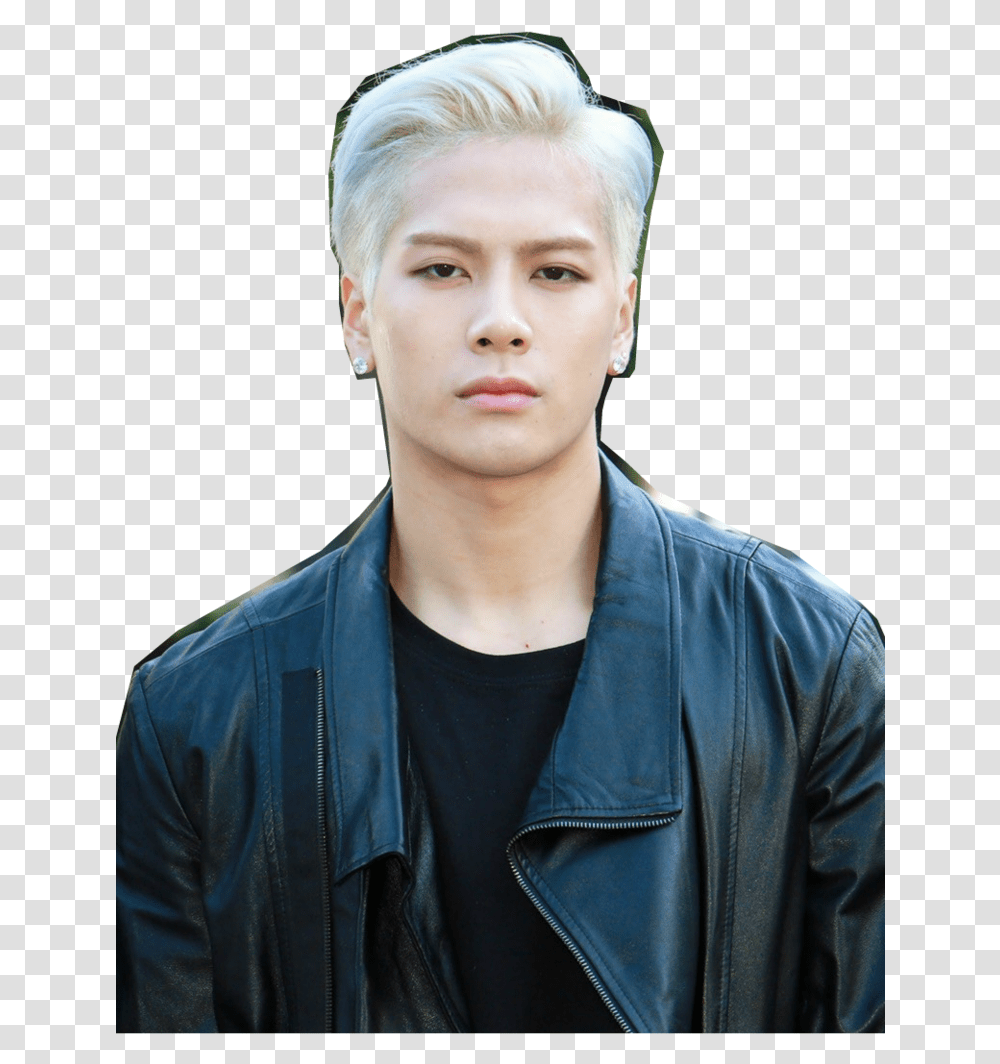 Jackson Wang Jackson Wang Blonde Hair, Jacket, Coat, Person Transparent Png