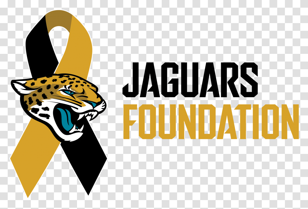 Jacksonville Jaguars Foundation Jaguars Foundation Label Logo Transparent Png Pngset Com
