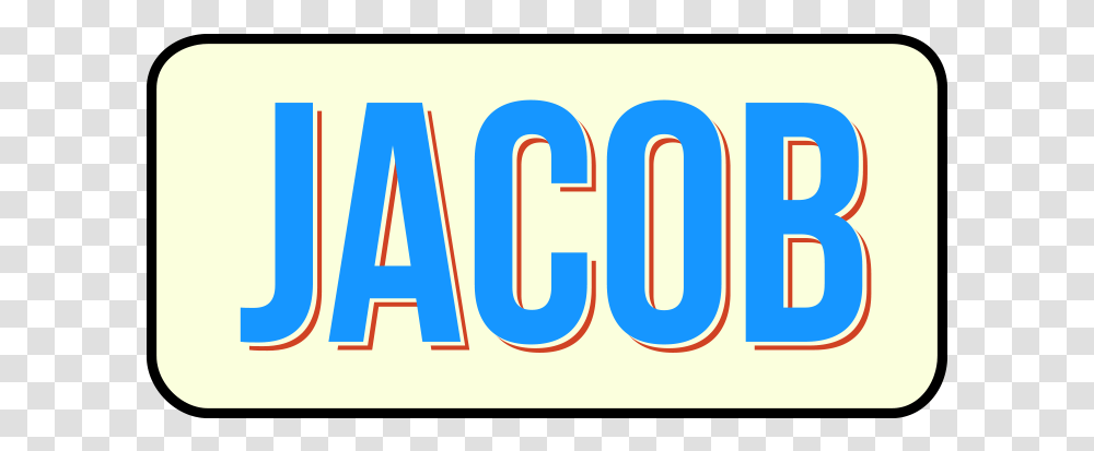 Jacob Retro Plate Parallel, Number, Word Transparent Png