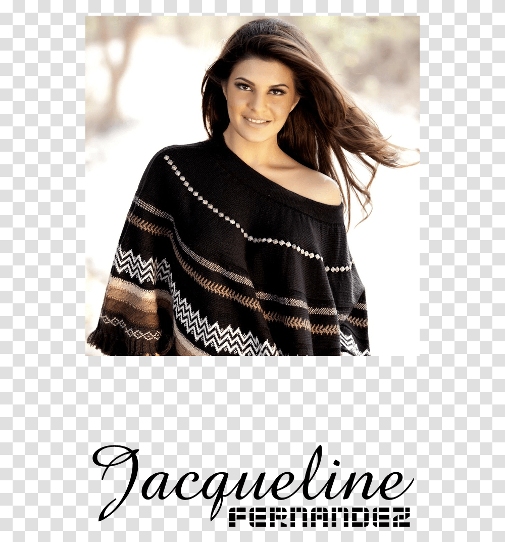 Jacqueline Fernandez Image File Jacqueline Fernandez For Dp, Apparel, Poncho, Cloak Transparent Png