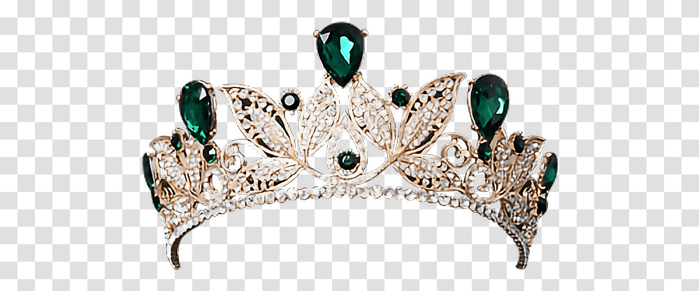 Jade Crown Tiara Queen Sticker Solid, Jewelry, Accessories, Accessory, Gemstone Transparent Png