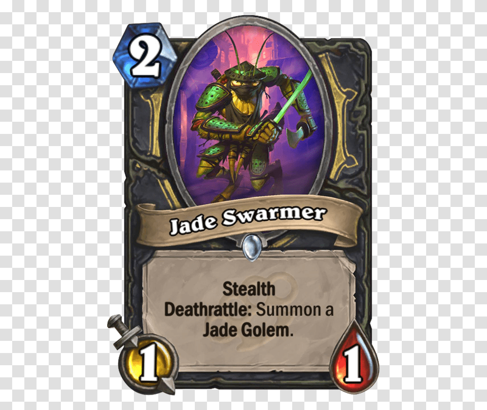 Jade Swarmer Hearthstone, Person, Legend Of Zelda, World Of Warcraft, Overwatch Transparent Png