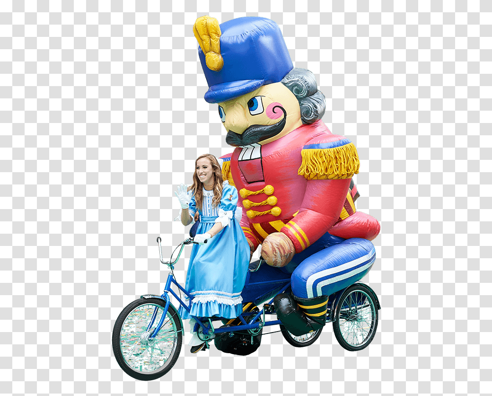 Jade Thirlwall Macy's Parade Bike, Person, Wheel, Costume, Motorcycle Transparent Png