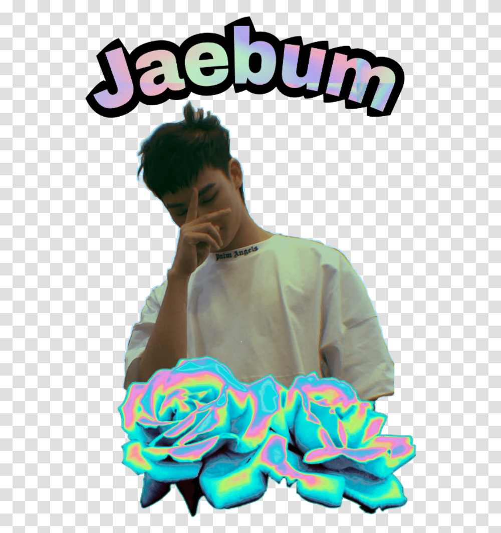 Jaebum Jb Got7 Name Tumblr Stickers, Person, Sleeve, Light Transparent Png