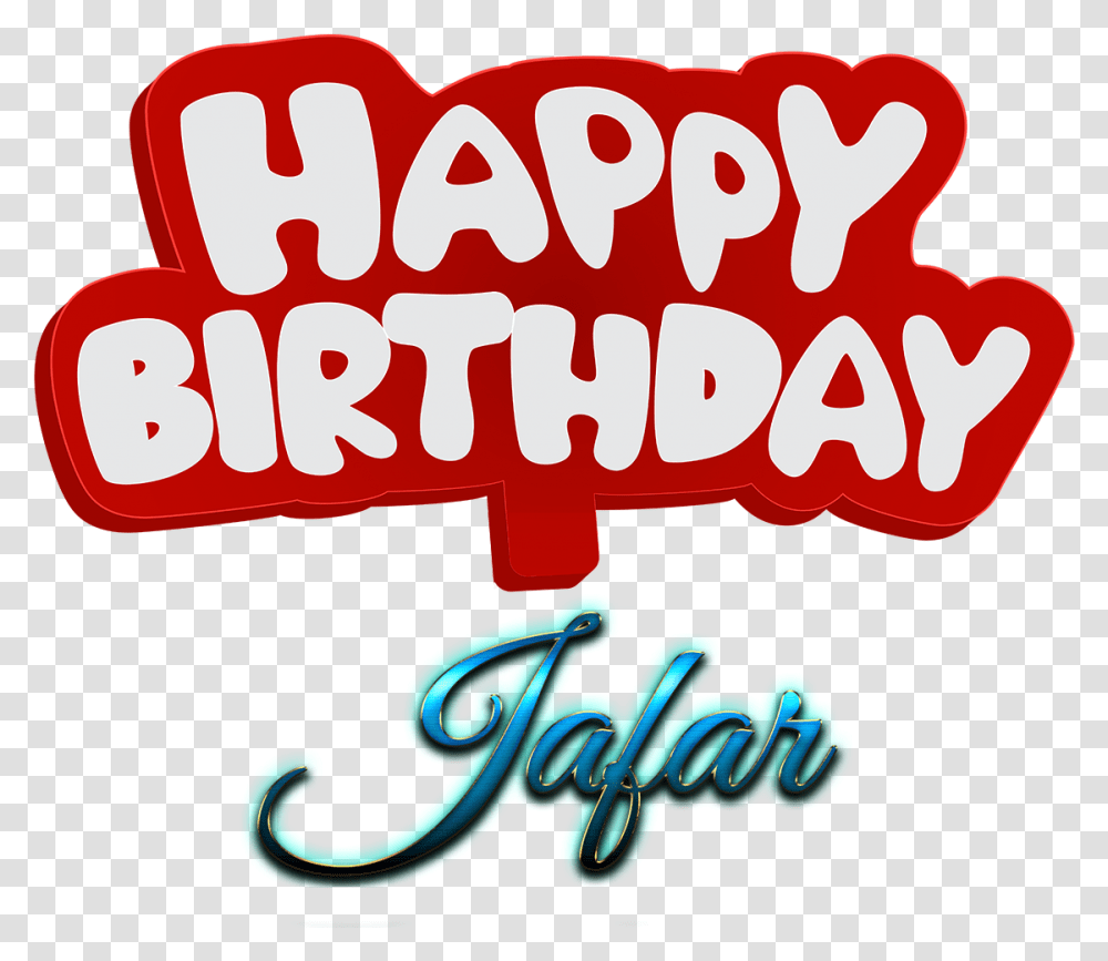 Jafar Happy Birthday Name Logo Name Happy Birthday Mani, Label, Alphabet, Word Transparent Png