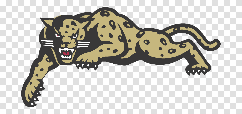 Jaguar Clipart Basketball South Mountain Jaguars, Wildlife, Animal, Amphibian, Dog Transparent Png
