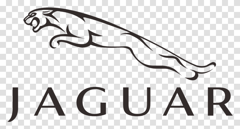 Jaguar Clipart Black And White Jaguar Logo Black And White, Alphabet, Gun Transparent Png