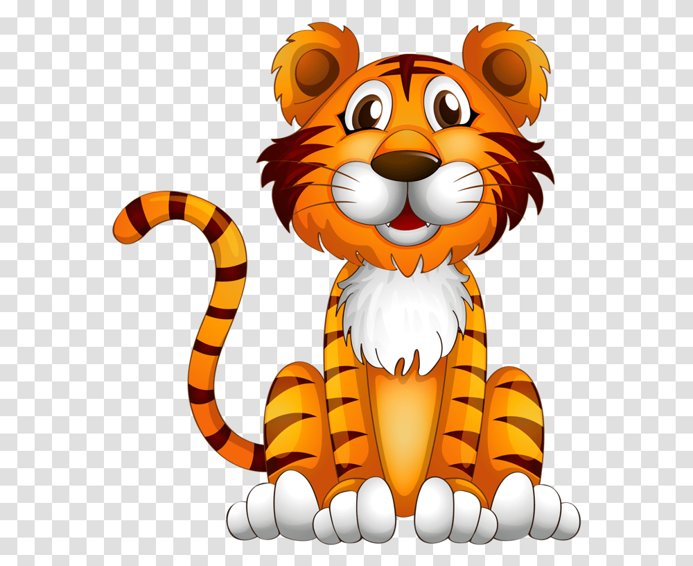Jaguar Clipart Tigre Picture Animated Tiger, Animal, Toy, Mammal, Wildlife Transparent Png