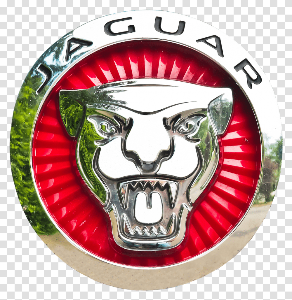 Jaguar Emblem Car Brand Jaguar Logo Hd, Symbol, Trademark, Helmet, Clothing Transparent Png