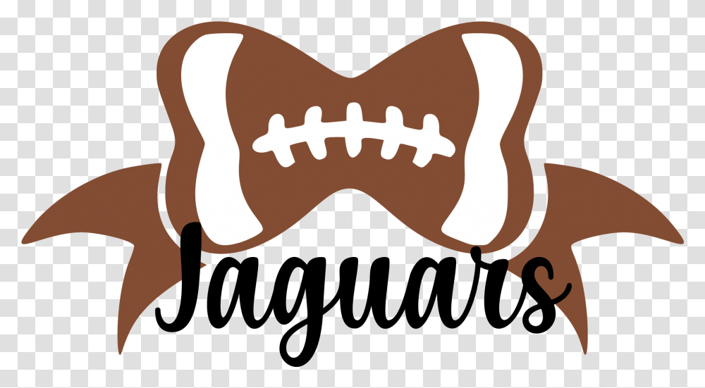 Jaguars Football Bow Svg Graphic Illustration, Teeth, Mouth, Lip, Food Transparent Png