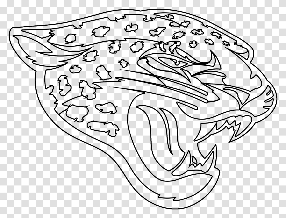 Jaguars Logo Coloring Page, Gray, World Of Warcraft Transparent Png