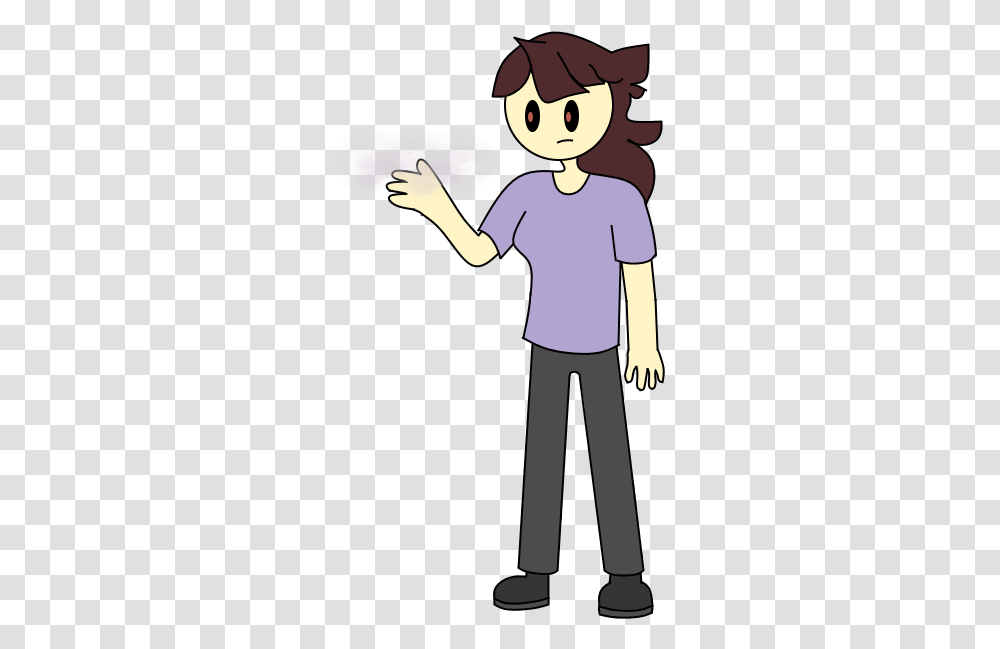 Jaiden Jaiden Animations Possession, Person, People, Outdoors, Hand Transparent Png