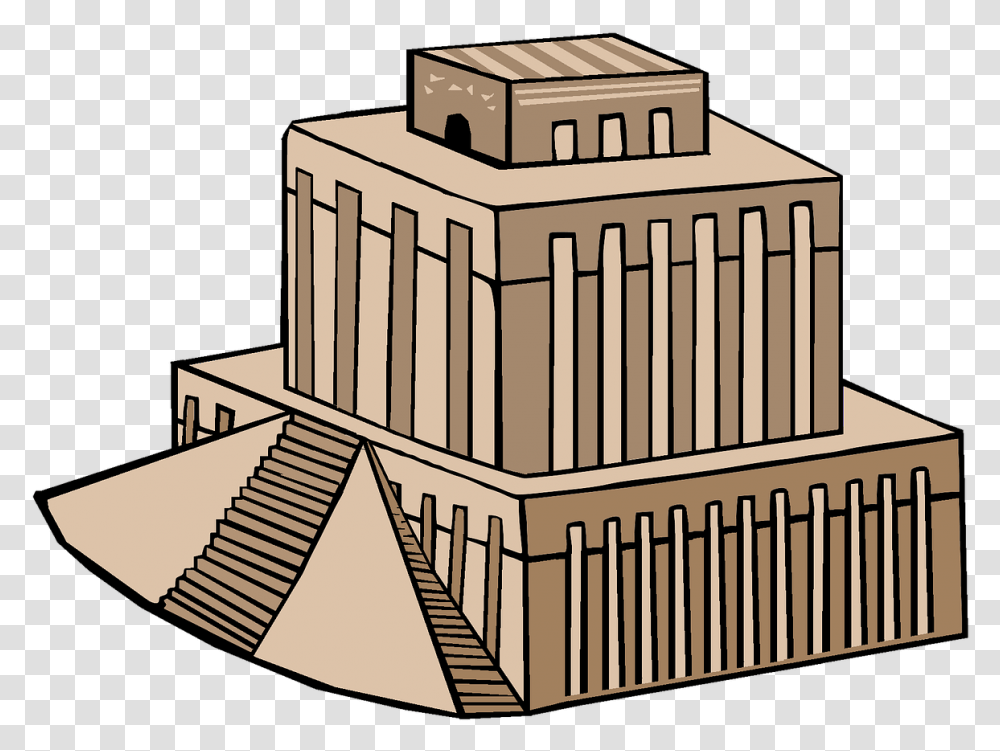 Jain Temple Clipart 4 By Belinda Babylonian Ziggurat, Architecture, Building, Pillar, Shrine Transparent Png