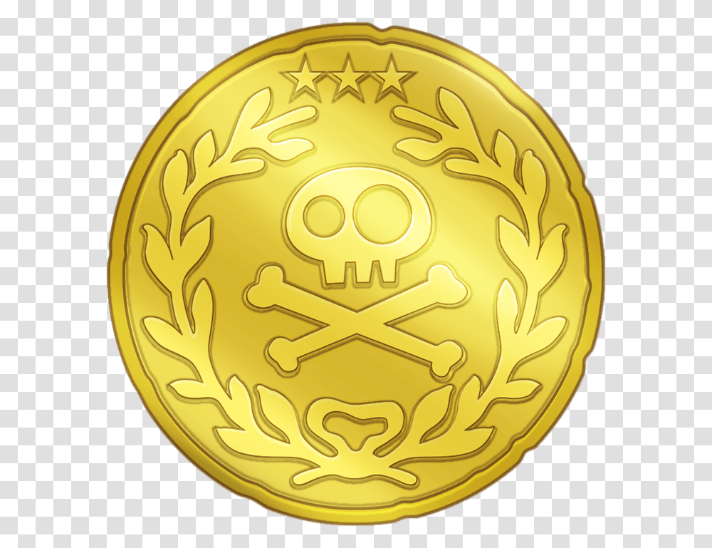 Jake And The Neverland Pirates Coin, Gold, Gold Medal, Trophy, Money Transparent Png