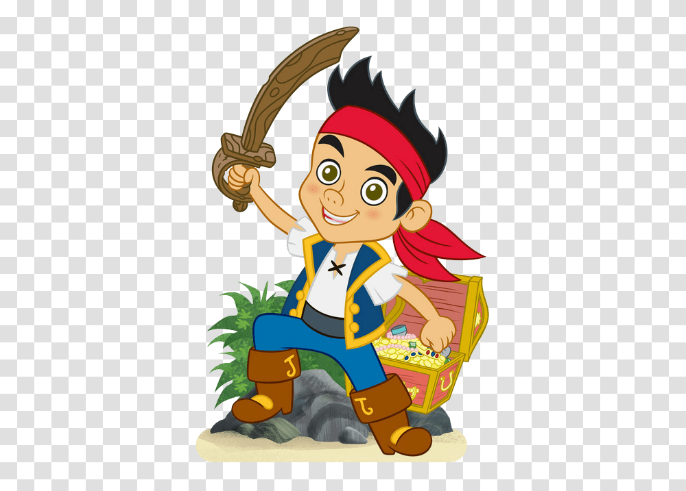 Jake And The Neverland Pirates Treasure Chest Clip Art, Toy, Elf, Costume Transparent Png