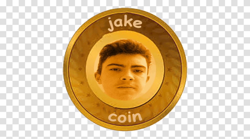 Jake Coin Gif Jakecoin Jake Discover & Share Gifs Hair Design, Person, Gold, Face, Text Transparent Png