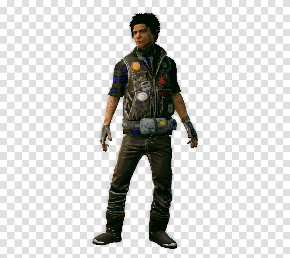 Jake Park 80s Dwight Dead By Daylight, Person, Human, Skin Transparent Png