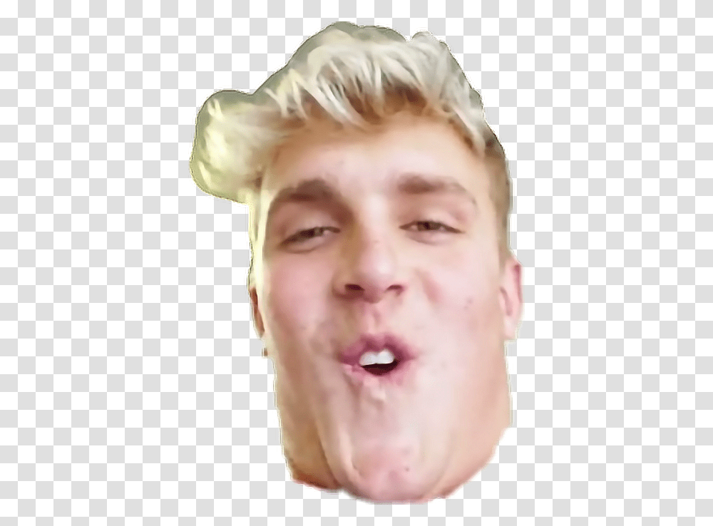 Jake Paul Face, Person, Head, Smile, Jaw Transparent Png