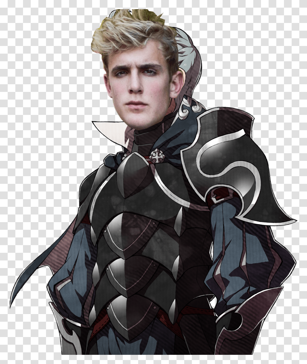 Jake Paul, Person, Human, Knight, Armor Transparent Png