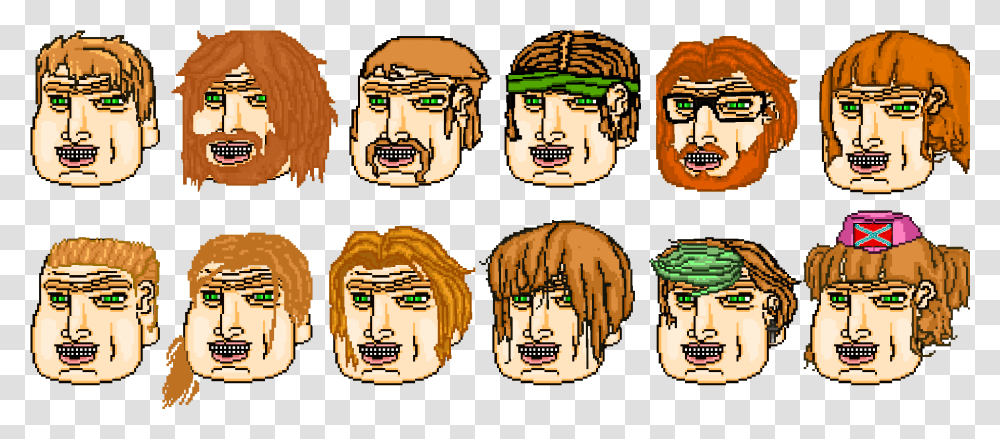 Jake's Possible Hair Styles Before Shaving Hotline Miami 2 Jake Comic, Architecture, Building, Plant Transparent Png
