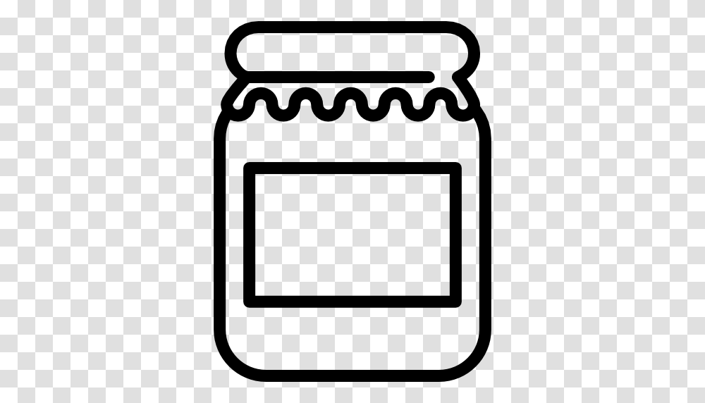 Jam Food Honey Jar Icon, Gray, World Of Warcraft Transparent Png