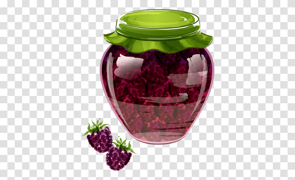 Jam, Food, Jar, Plant, Flower Transparent Png