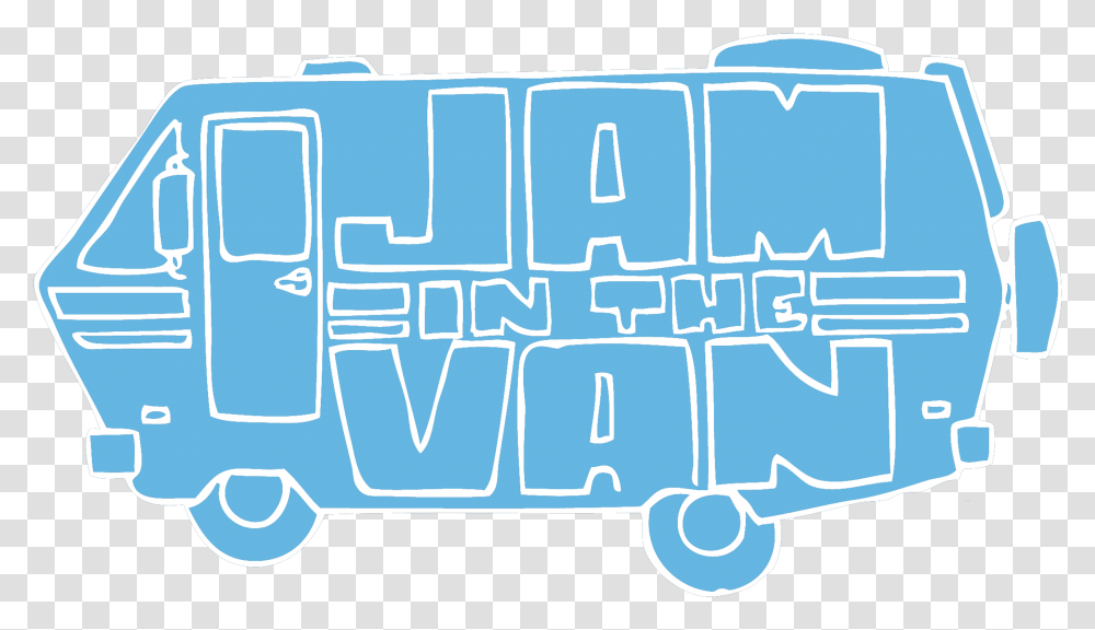 Jam In The Van Web Store Jam In The Van, Transportation, Vehicle, Text, Car Transparent Png