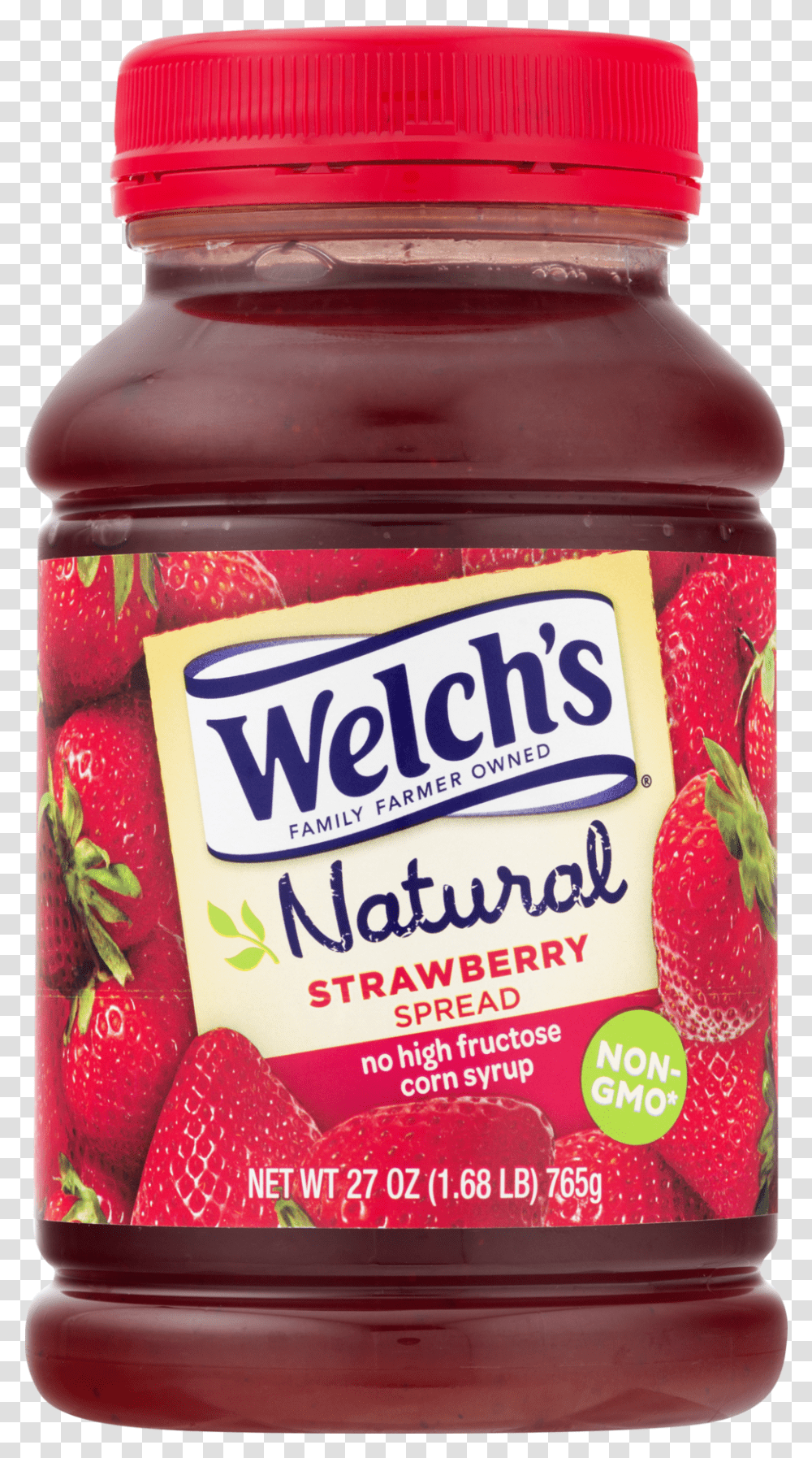 Jam Welch's Strawberry Spread, Food, Plant, Raspberry, Fruit Transparent Png