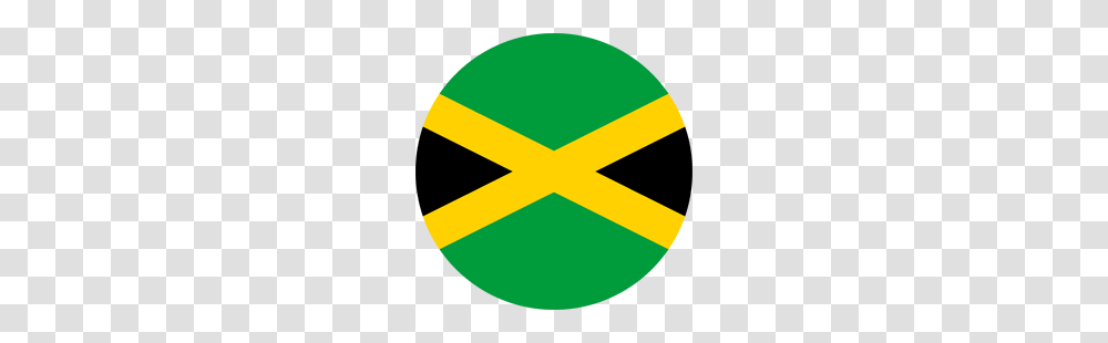 Jamaica Flag Clipart, Sign, Logo, Trademark Transparent Png