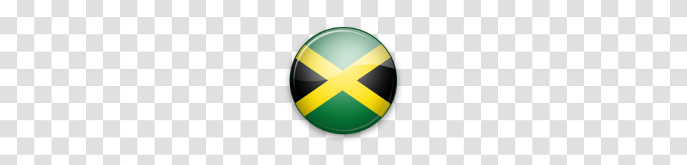 Jamaica Flag Free Image, Logo, Trademark, Badge Transparent Png