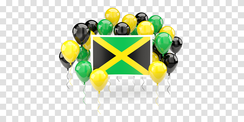 Jamaican Flag Balloons Jamaica 785123 Vippng Happy Birthday Balloons Jamaica Transparent Png