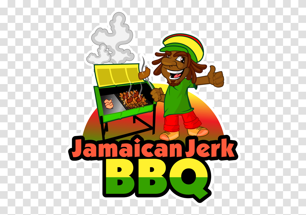 Jamaican Jerk Bbq Jamaican Jerk Chicken Cartoon, Elf, Person, Human, Outdoors Transparent Png