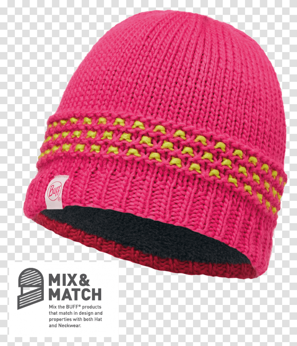 Jambo Pink Azaleagrey Vigore Jnr Knitted Hat Knit Cap Transparent Png