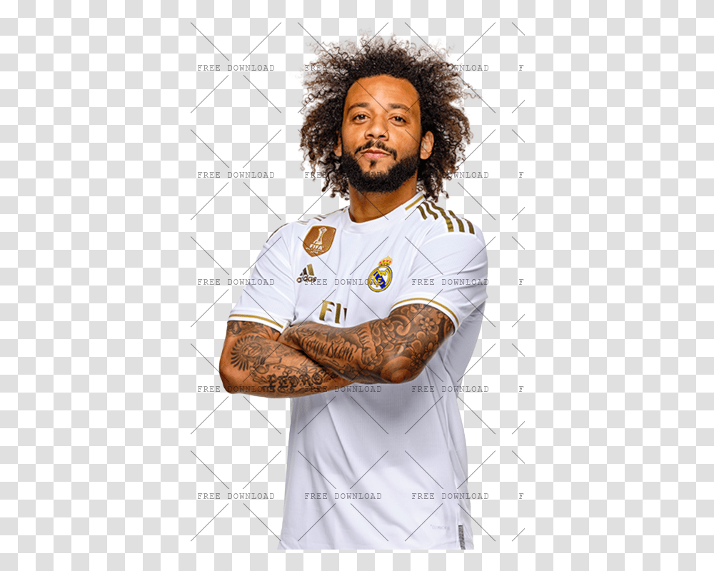 James 16 Real Madrid, Hair, Person, Human, Tattoo Transparent Png