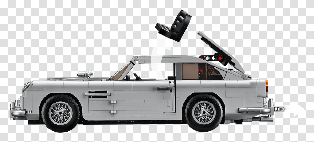 James Bond Aston Martin Lego, Vehicle, Transportation, Car, Automobile Transparent Png