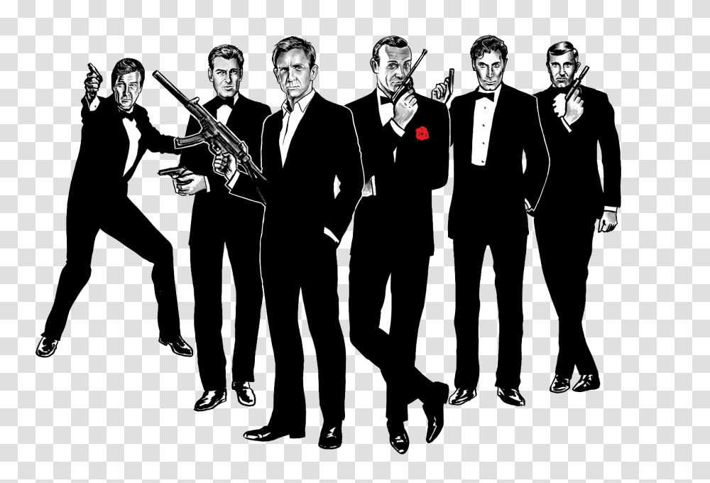 James Bond, Character, Person, Music Band, Musician Transparent Png
