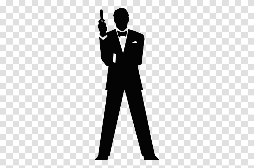 James Bond, Character, Silhouette, Outdoors Transparent Png