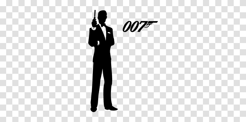 James Bond Clip Art Look, Person, Word, Silhouette Transparent Png